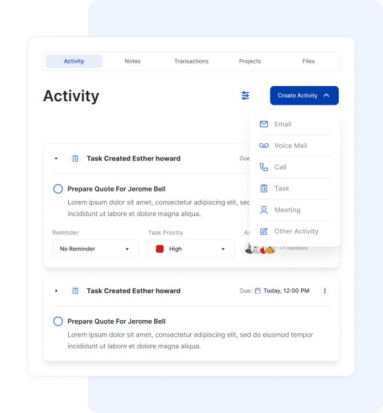 Unified activity tracking of your Jewelry Store
