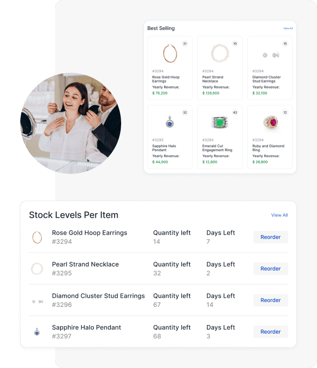 Manage Stock Levels With Our Jewelry Inventory Software