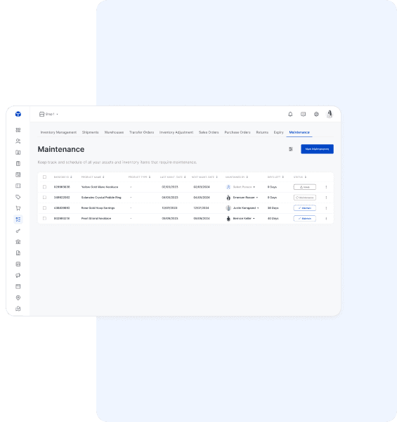 Equipment care management