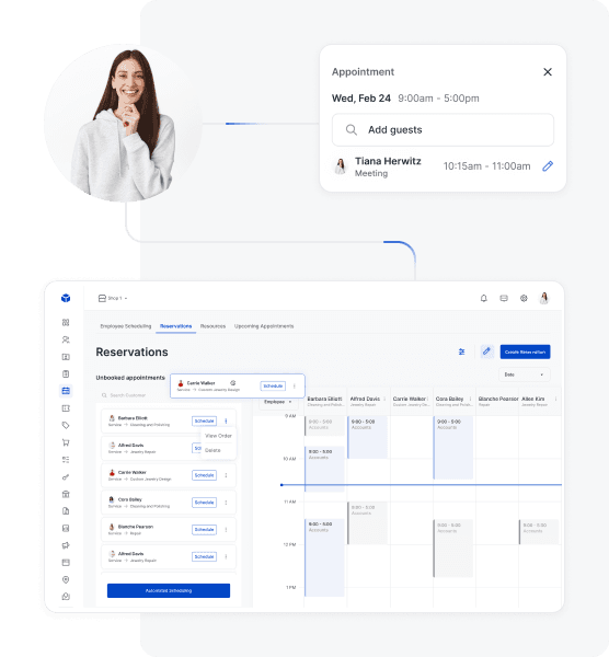 Dynamic customer scheduling