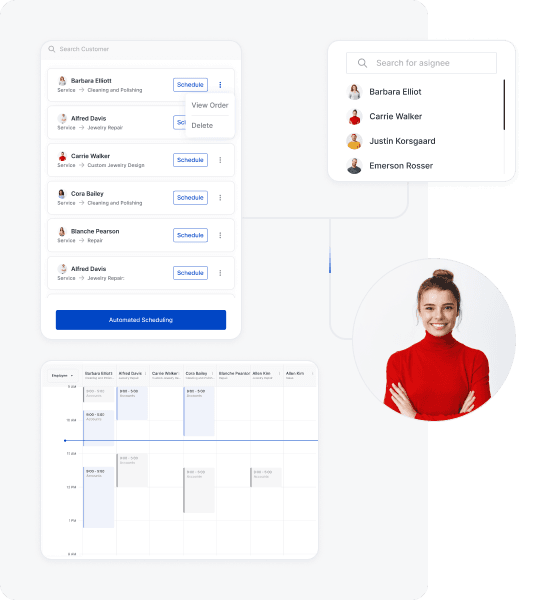 Shift reservation system